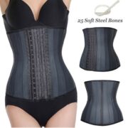 Original Latex 25 Steel Boned Waist Trainer Corset Body Shaper